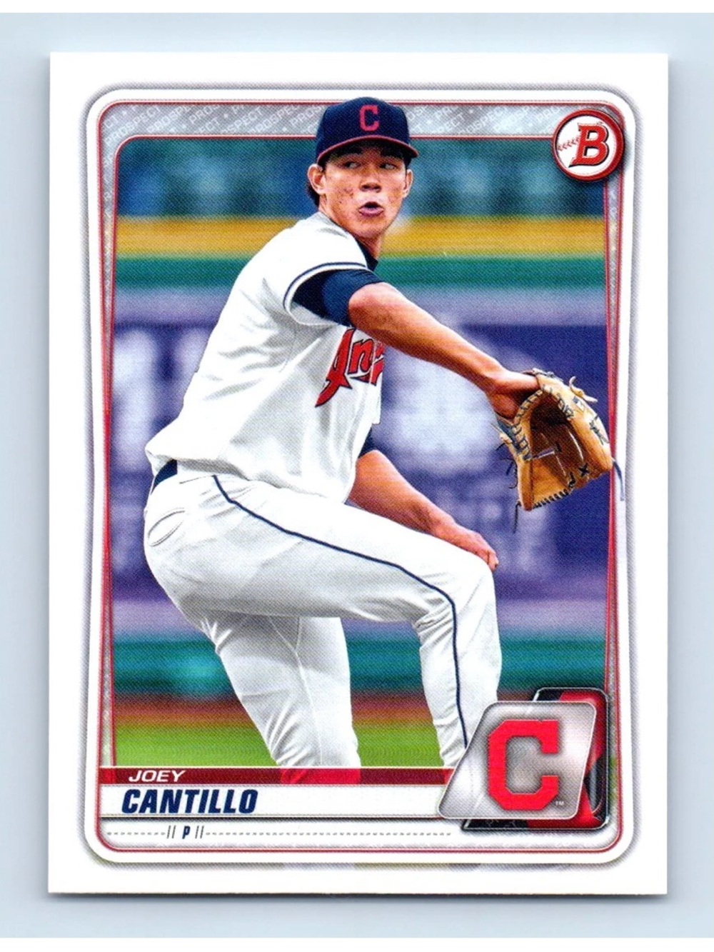 🇨🇦NOW $1🍀 Joey Cantillo 2020 Bowman Cleveland Indians Rookie RC Baseball Card